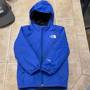 The north face kids warm storm waterproof hooded jacket